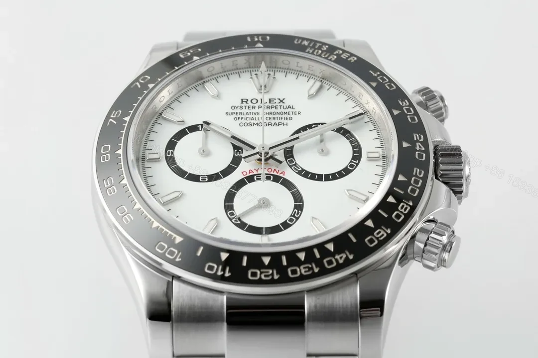 View 3 of JF Factory Clean Factory ZF Rolex Daytona White Dial Steel Watch