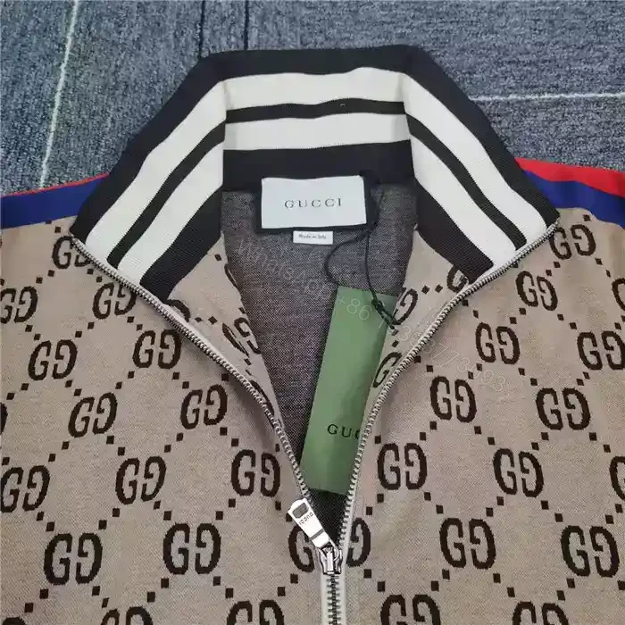 View 11 of GG Jacquard Cotton Jacket – GJ035
