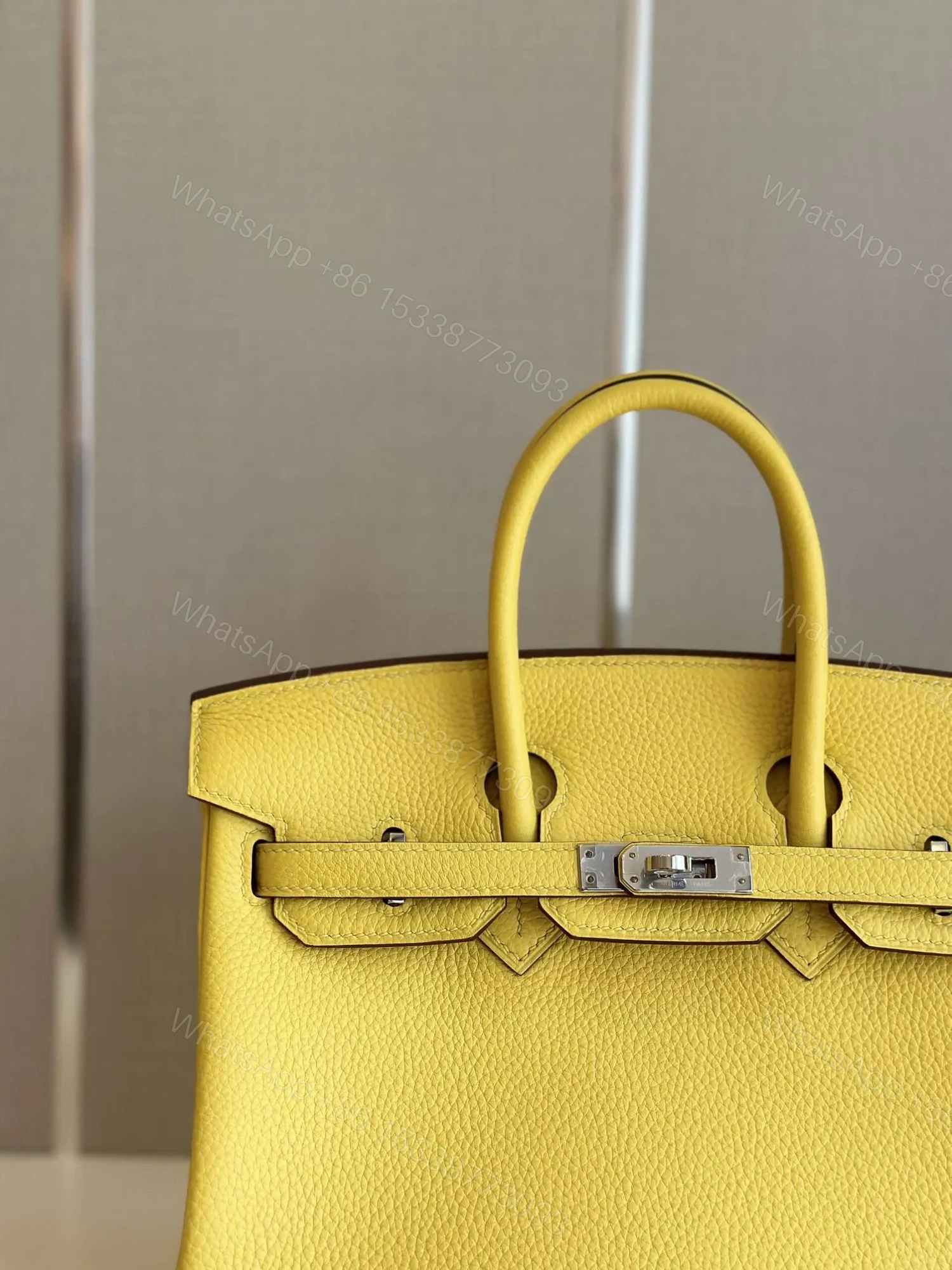 View 2 of HN PHW Da Togo Yellow Replica 11 Handbags 25cm