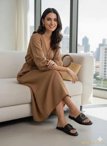 View 7 of FIRST COPY MICHAEL KORS FLATS FOR WOMEN