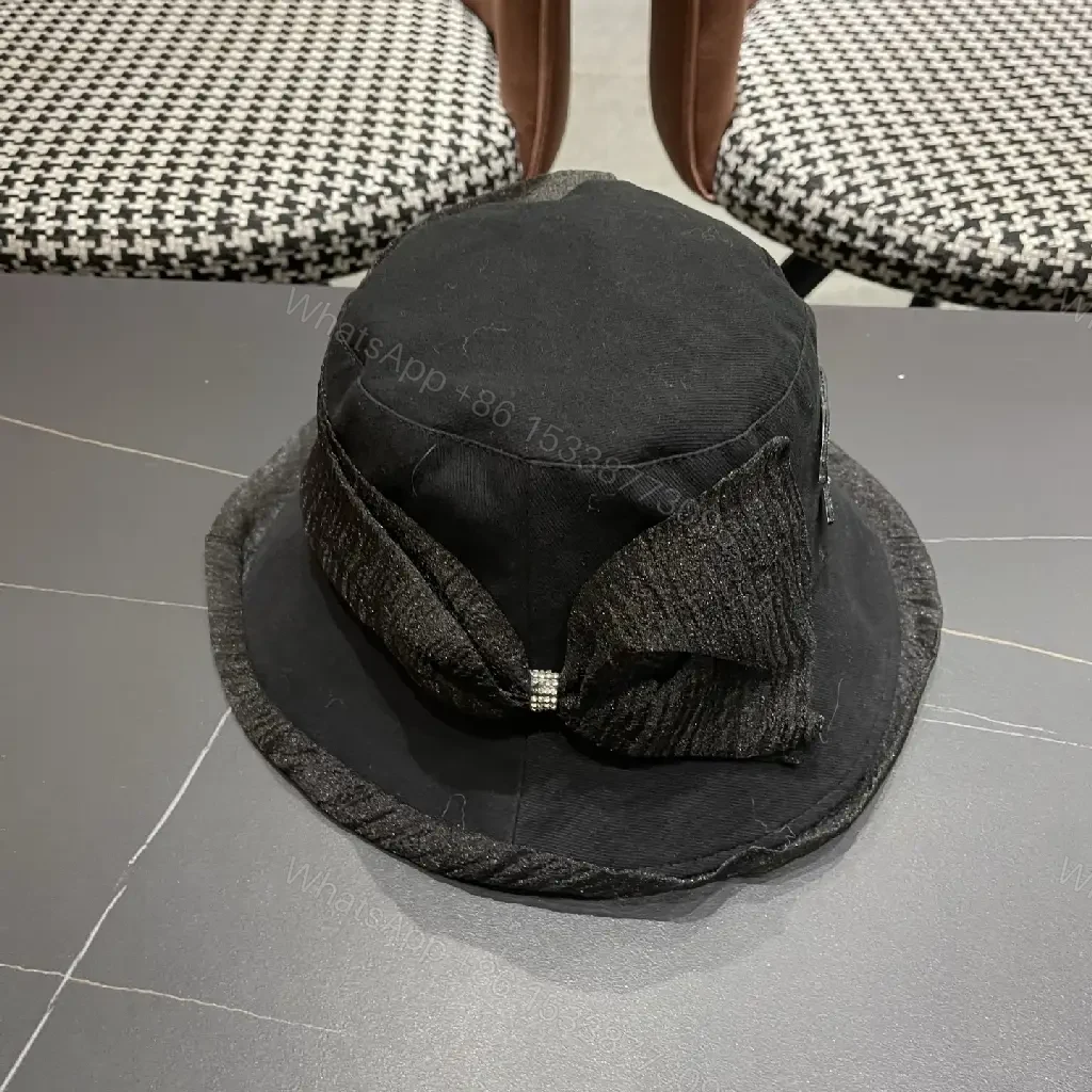 View 9 of Compact Signature Bucket Hat with Embroidered Emblem