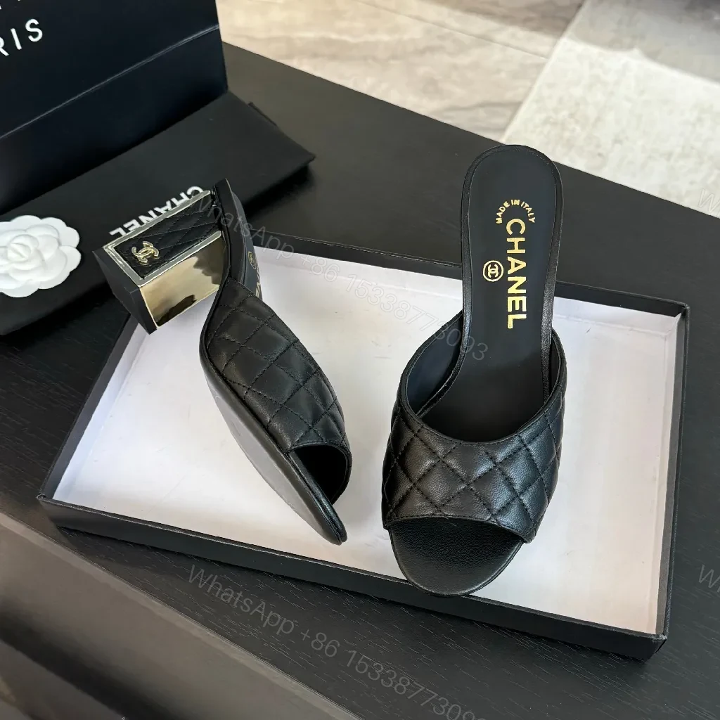 View 9 of Quilted Faux-Leather Mules: All-Day Comfort, Minimalist Chic