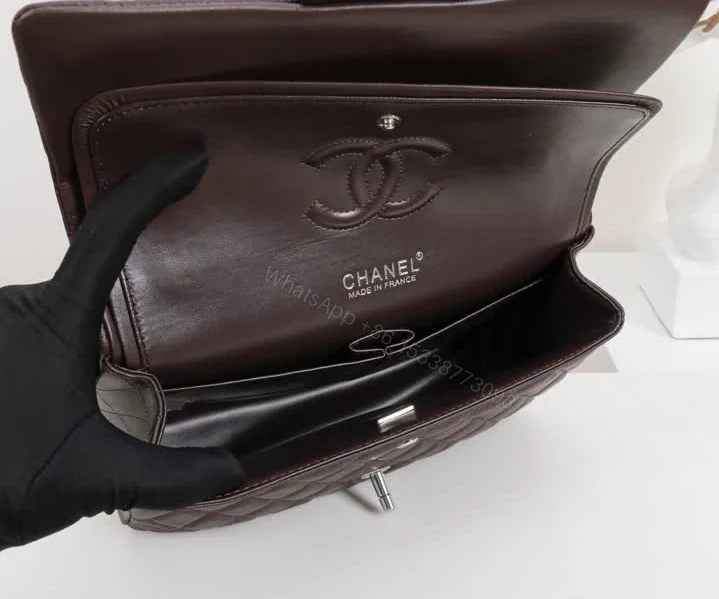 View 19 of Duplicate Chanel Classic Medium Double Flap Bag TB2973