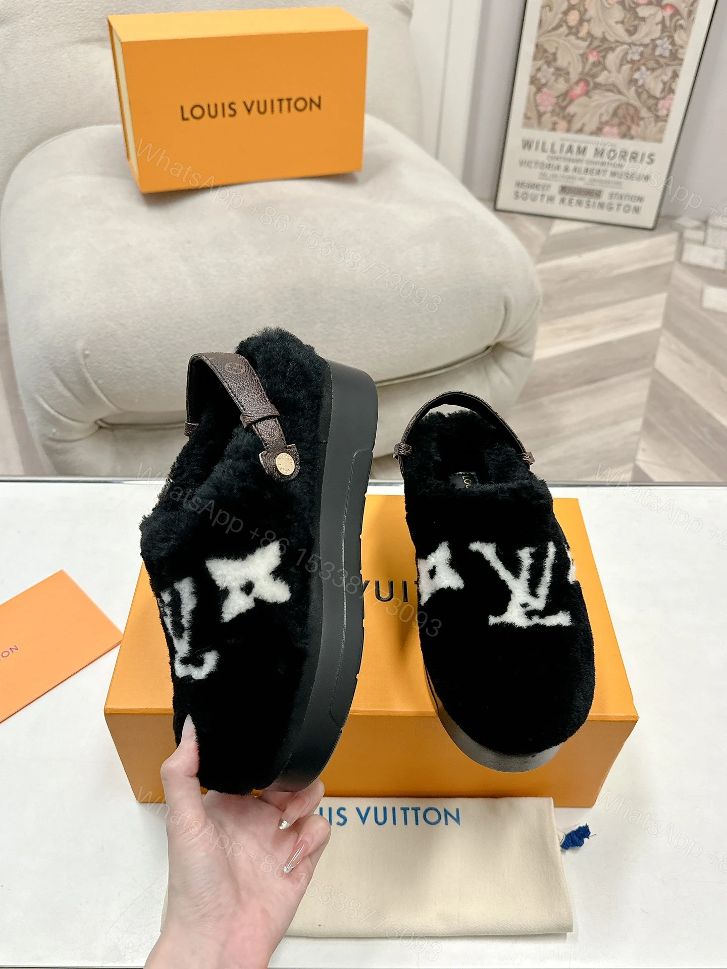 View 2 of LOUIS VUITTON ASPEN COMFORT CLOG BLACK 1ADC2R