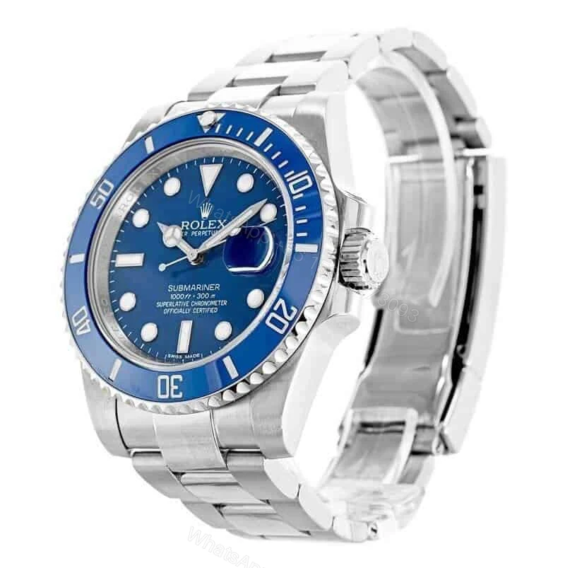 View 2 of ROLEX SUBMARINER 116619LB 40MM BLUE DIAL