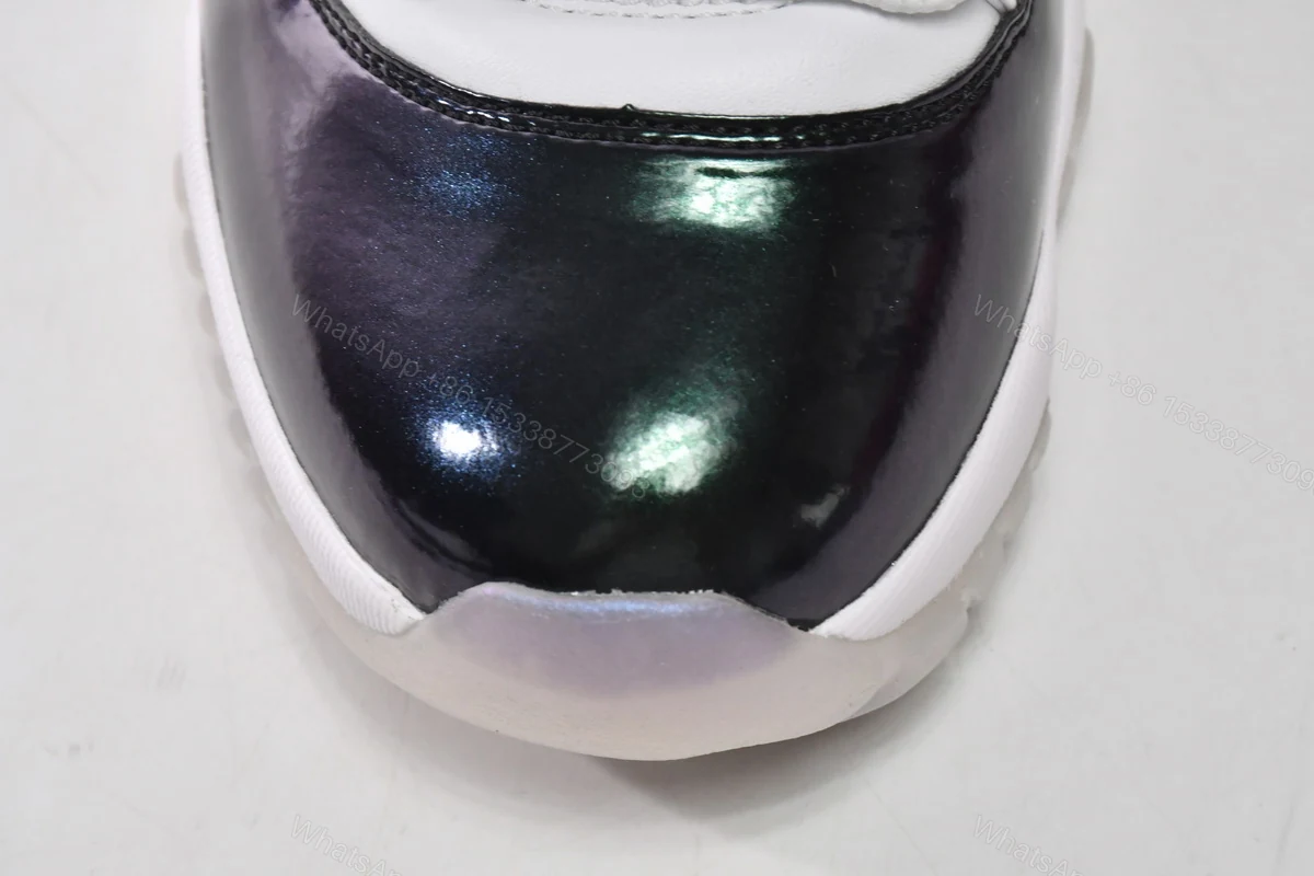 View 6 of Air Jordan 11 Retro Low Emerald 528895-145