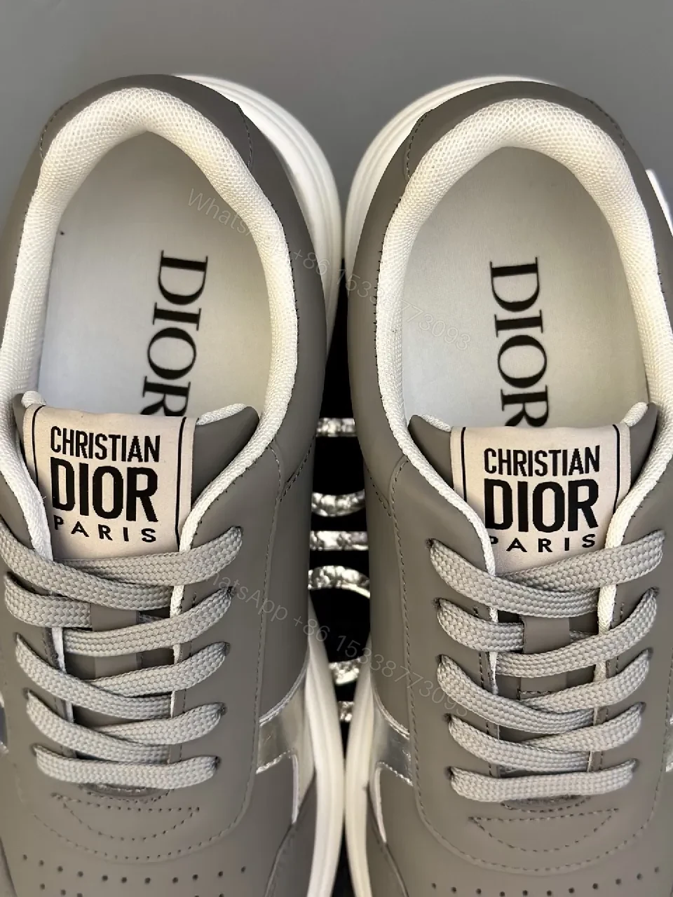 View 8 of Chic Leather High-Top Sneaker with Luxe Comfort Technology
