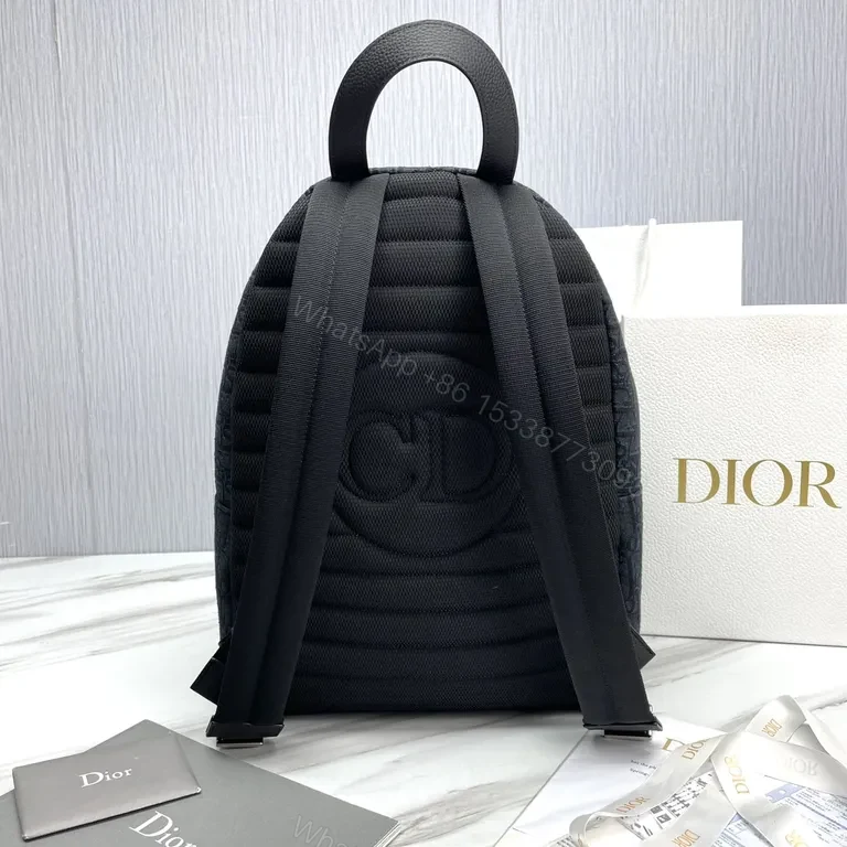 View 8 of Dior Signature Backpack: Compact Luxe Everyday Carry
