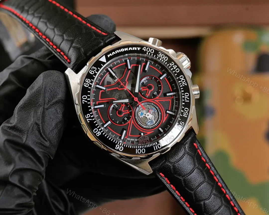 View 3 of TAG Heuer Special Edition Racing Chronograph 41MM Black PVD Steel Watch TAGHEUER-RACING-VK-CHRONO-BLK-41