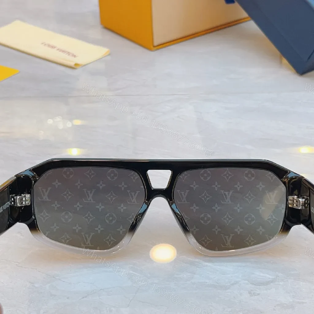 View 3 of Translucent Luxe Sunglasses: Signature Designer-Detailed Eyewear
