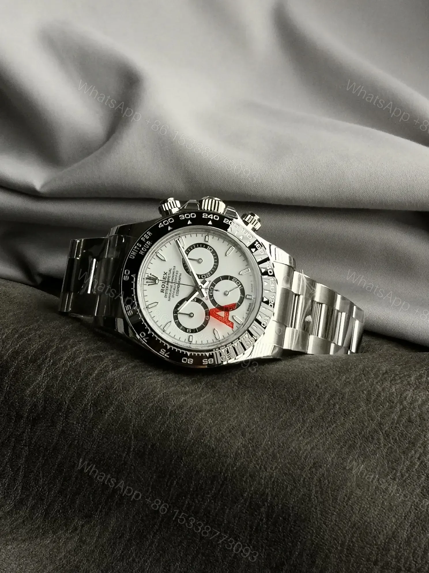 View 6 of Rolex Daytona VSF V1 White Dial Replica 40mm 126500LN-0001