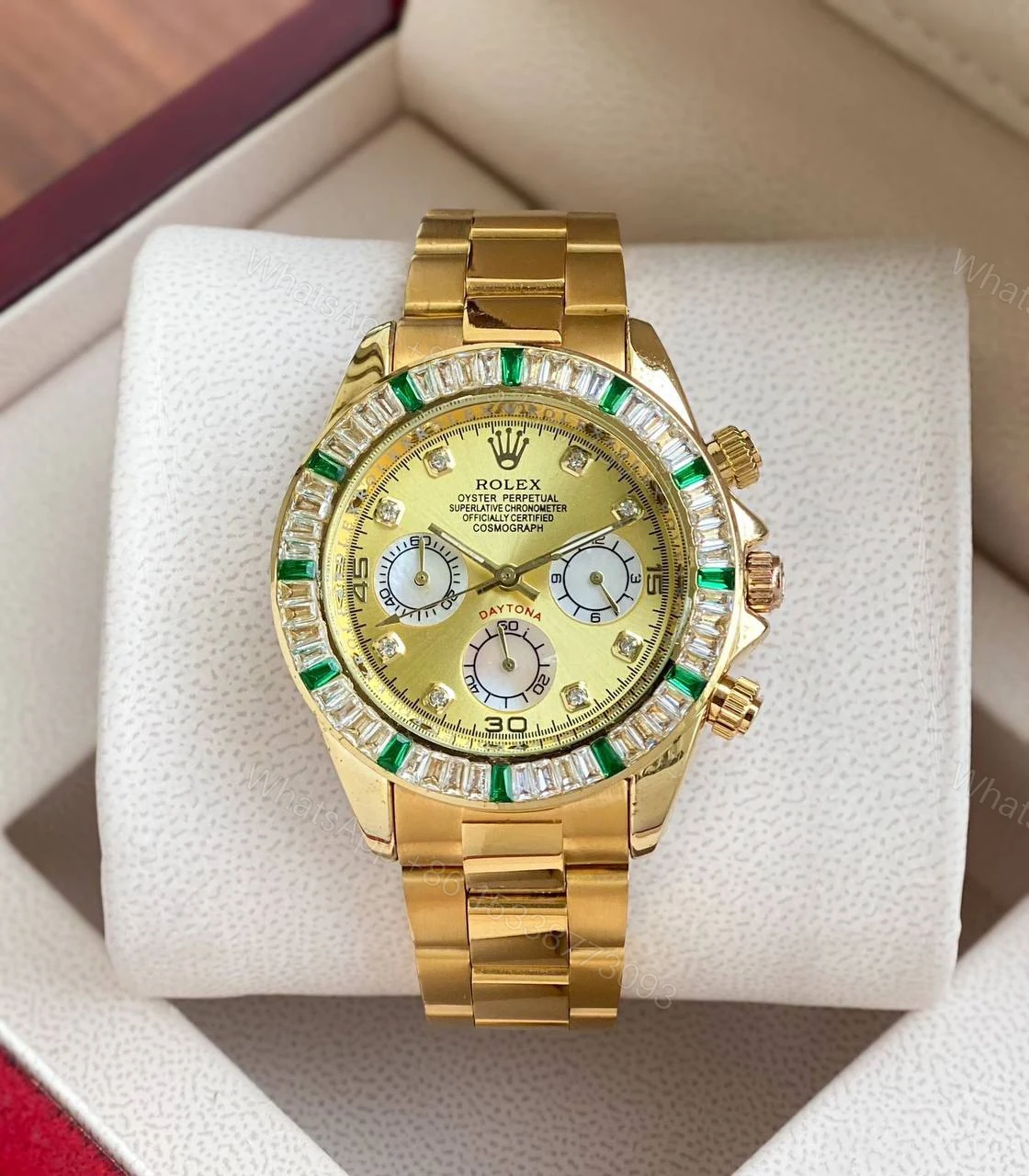 Rolex Daytona Gold 12Hr Dial Quartz — view 1