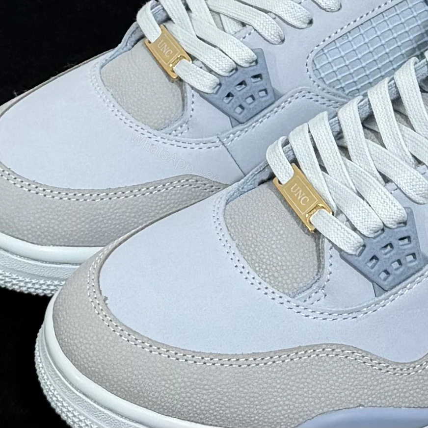 View 4 of Air Jordan 4 UNC Tar Heels PE Player Exclusive Reps