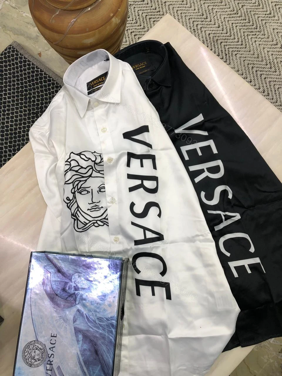 View 5 of FIRST COPY VERSACE IMPORTED COTTON SHIRTS