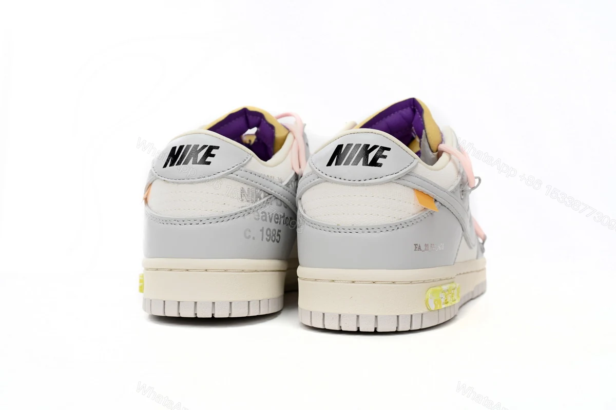 View 10 of OFF WHITE x Nike Dunk SB Low The 50 NO.24 DM1602-119