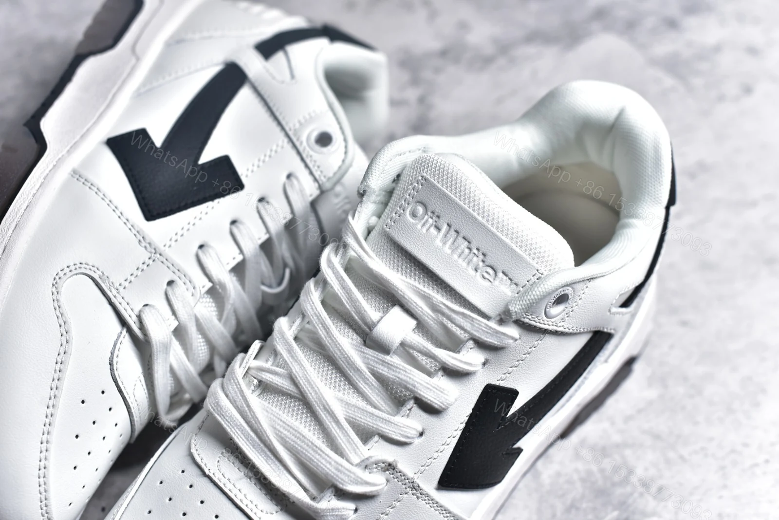 View 5 of OFF-WHITE Out Of Office Black White 40110