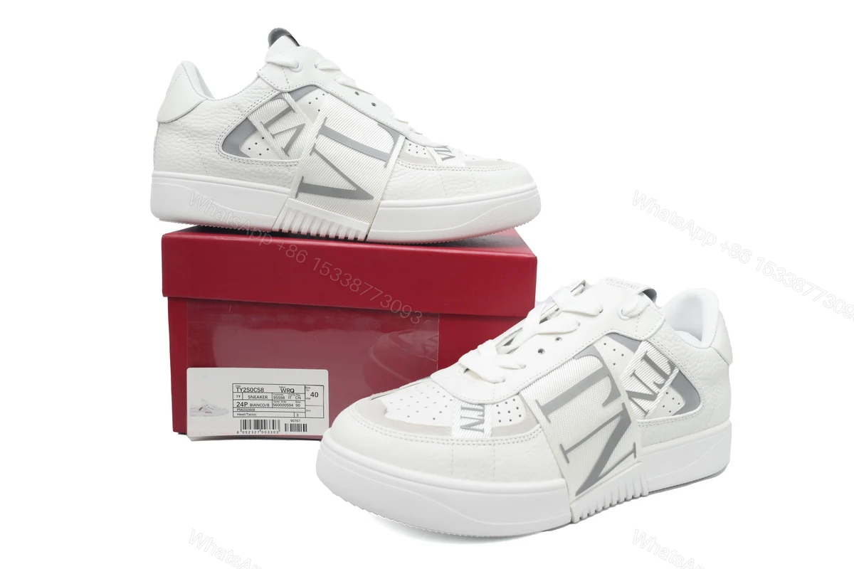 Valentino Garavani VL7N Low Sneakers Silver — view 2