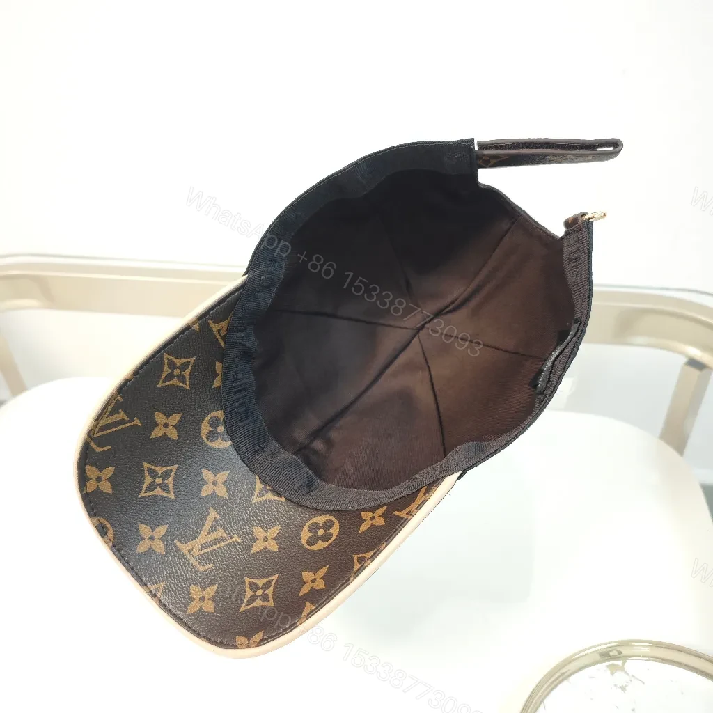 View 7 of Monogram Texture Cap: Sleek, Low-Profile Prestige Cap