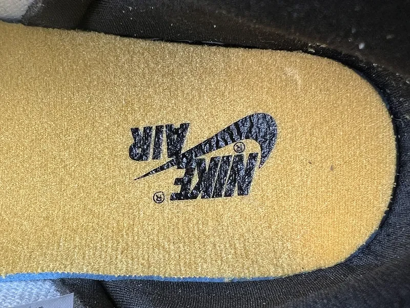 View 7 of Bold Contrast Paneling Air Jordan-Inspired Sneakers