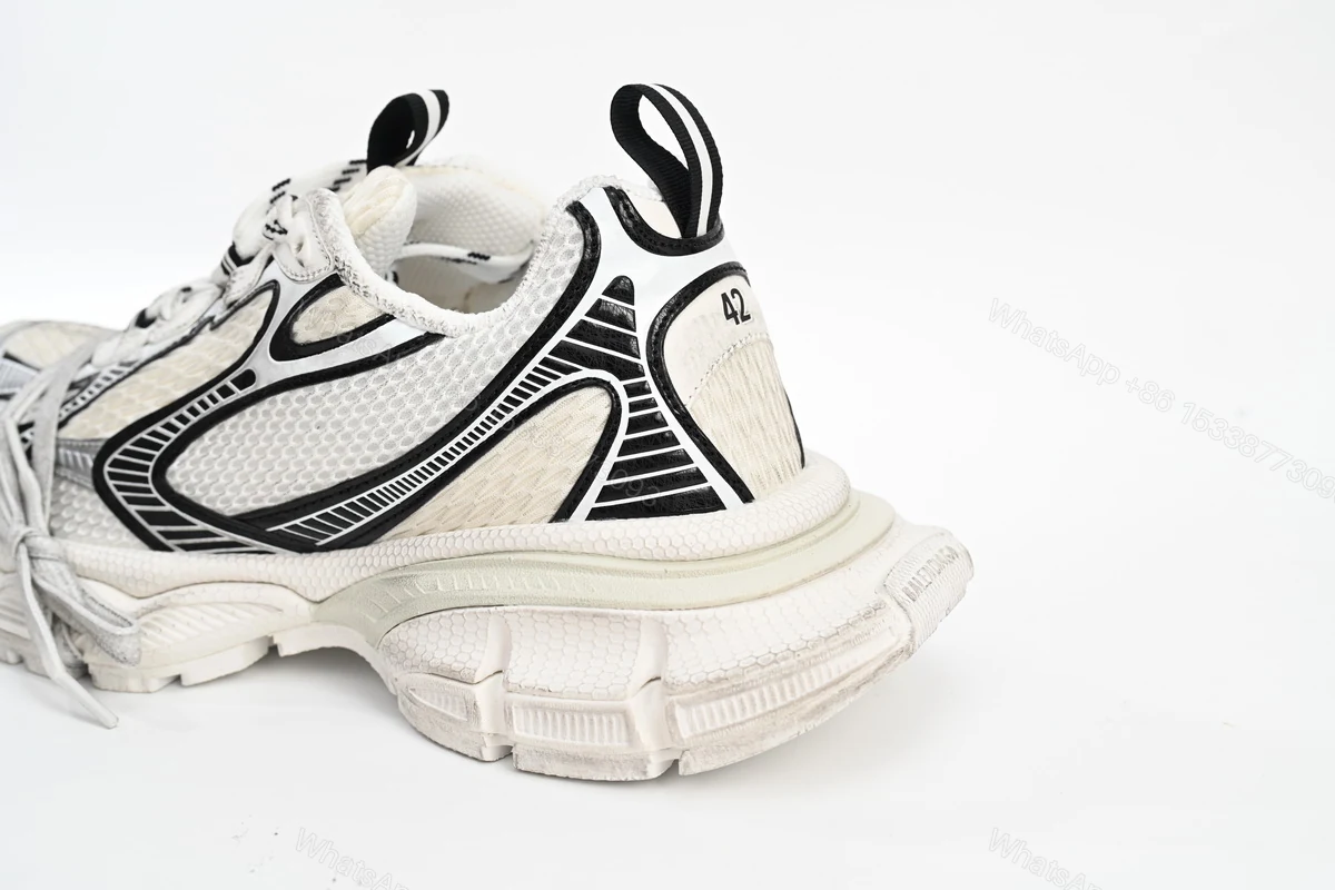 View 8 of Balenciaga 3XL Silver Rice White Black 542229 W1RB5 0352
