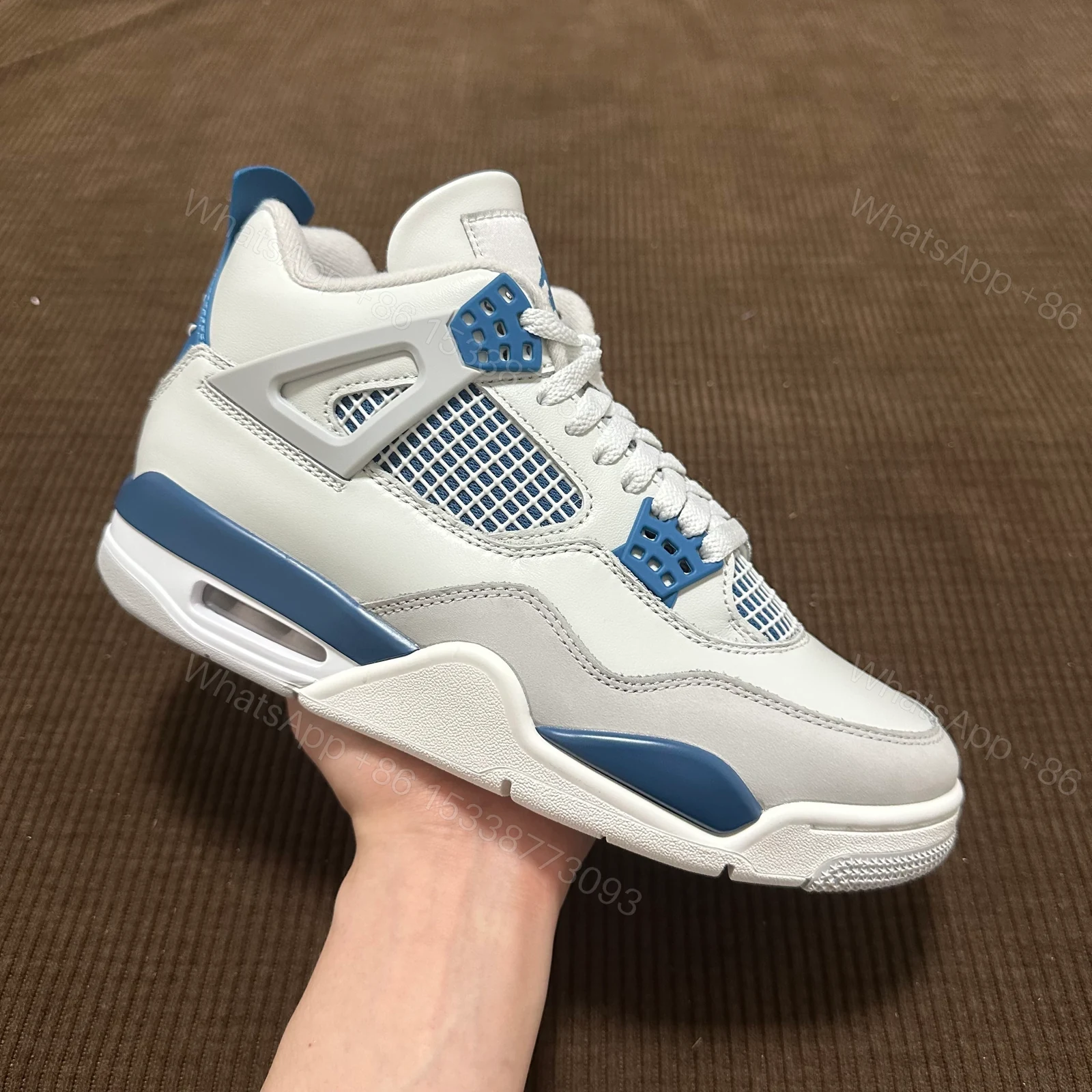 View 4 of Jordan 4 Retro Military Blue (2024)