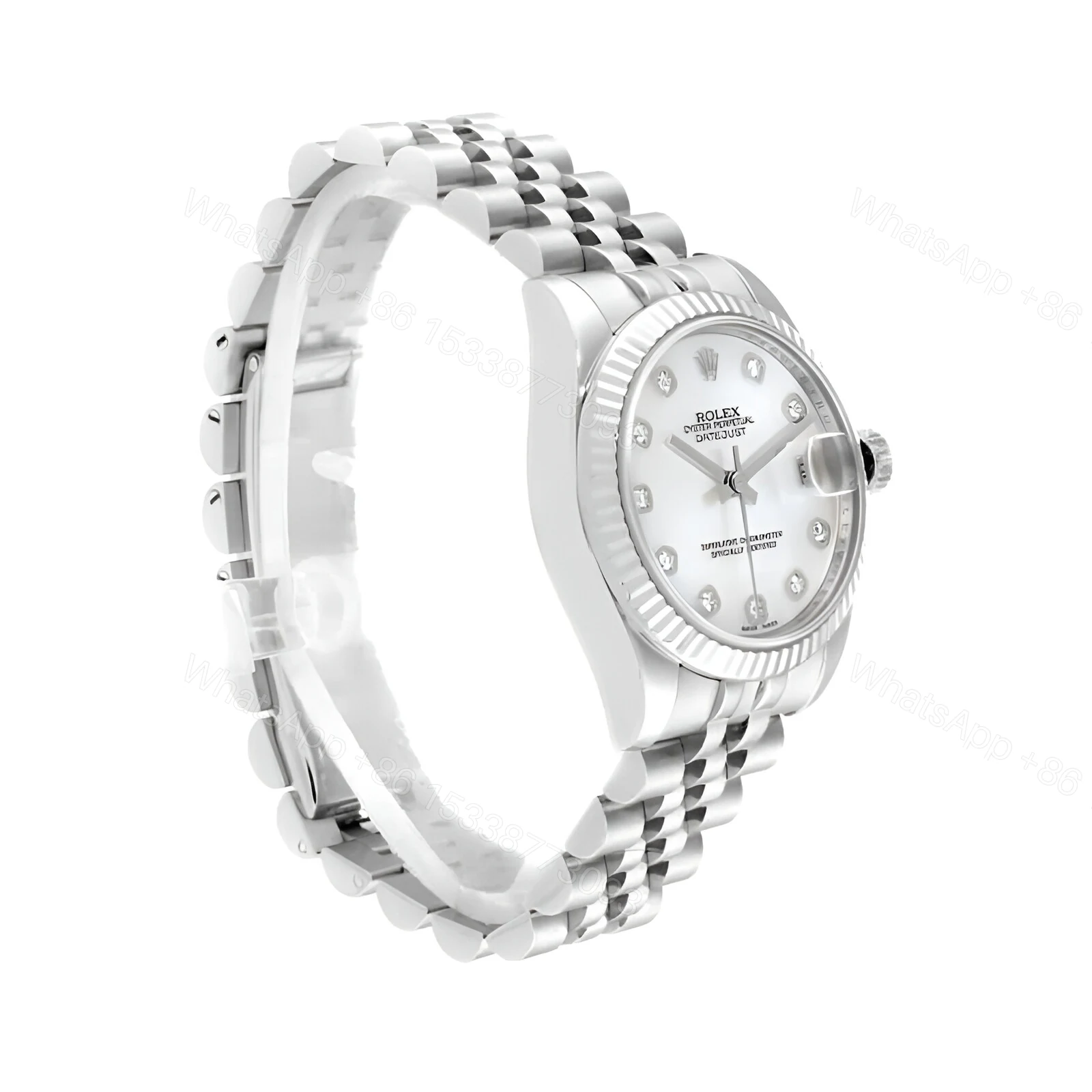 View 3 of Rolex Datejust Diamond 178274 Replica