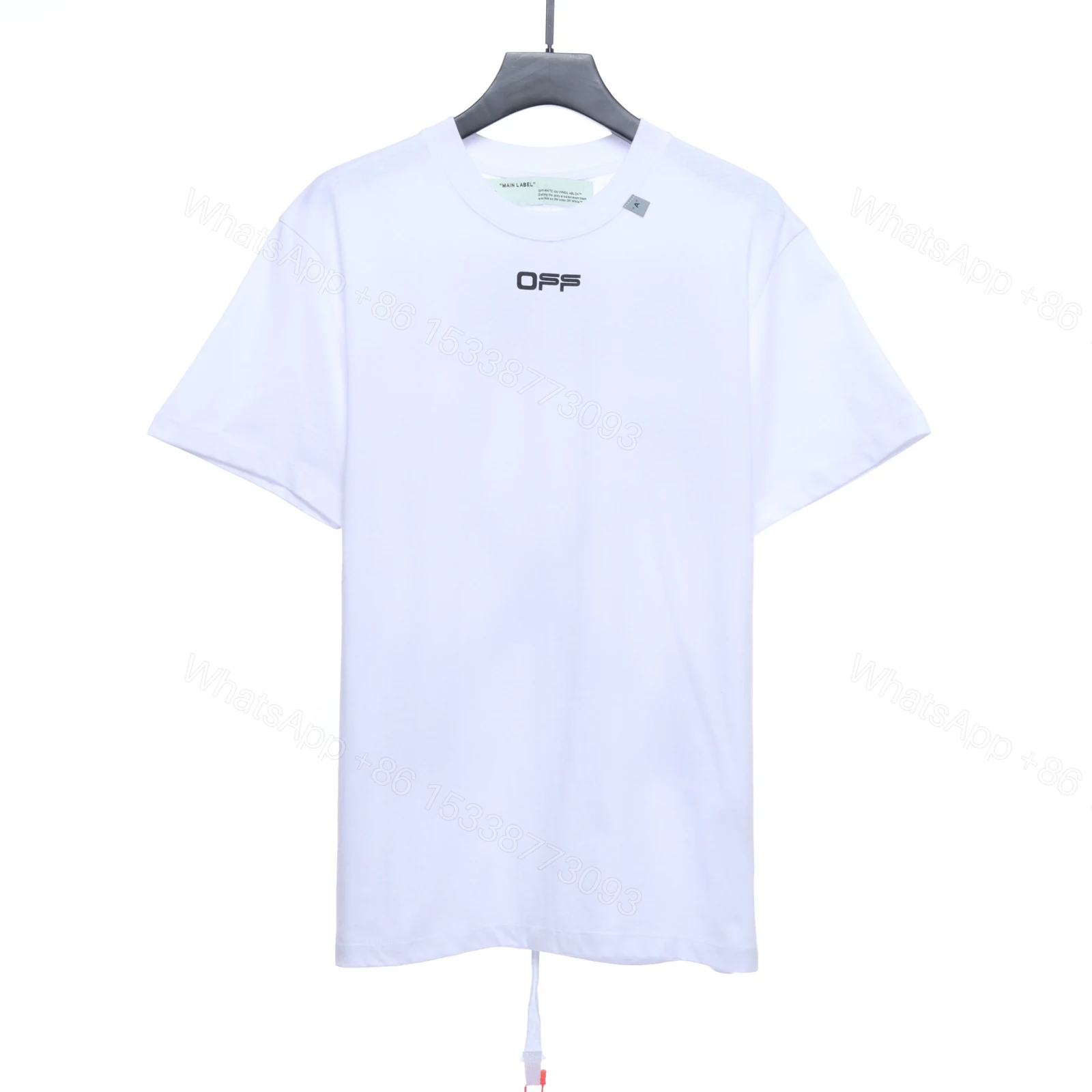 View 4 of Off-White Angel Oil Painting White T-Shirt