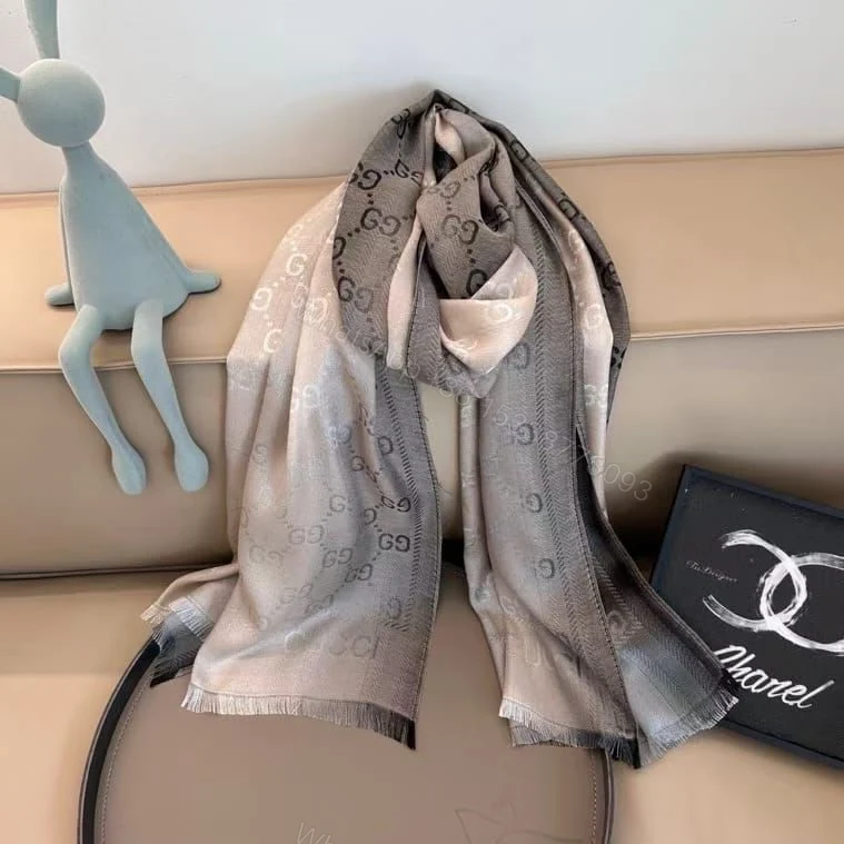 View 5 of First Copy Gucci GG Semi-Woollen Stole