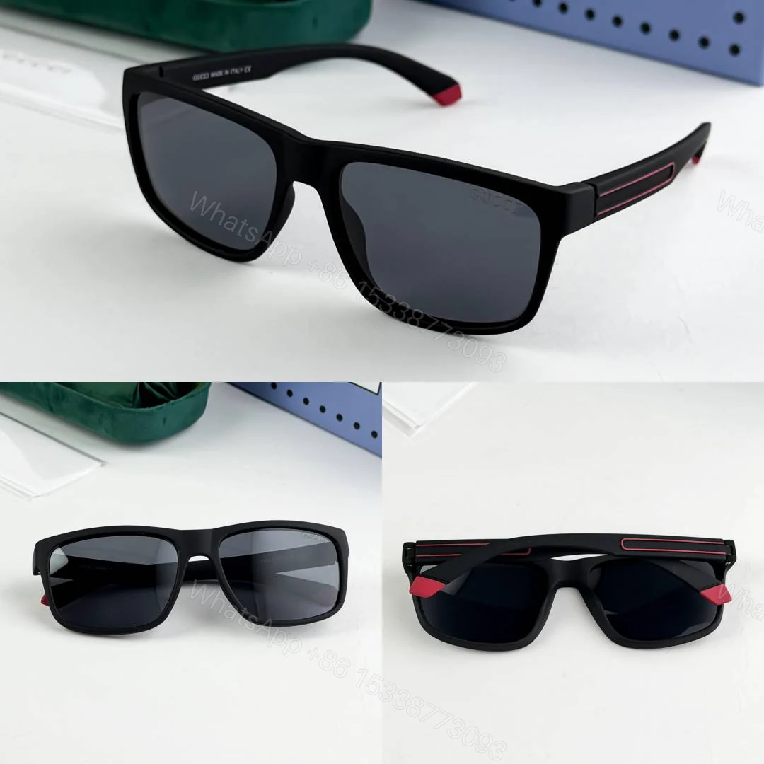 View 2 of First Copy Gucci Red Black 68523 Sunglasses