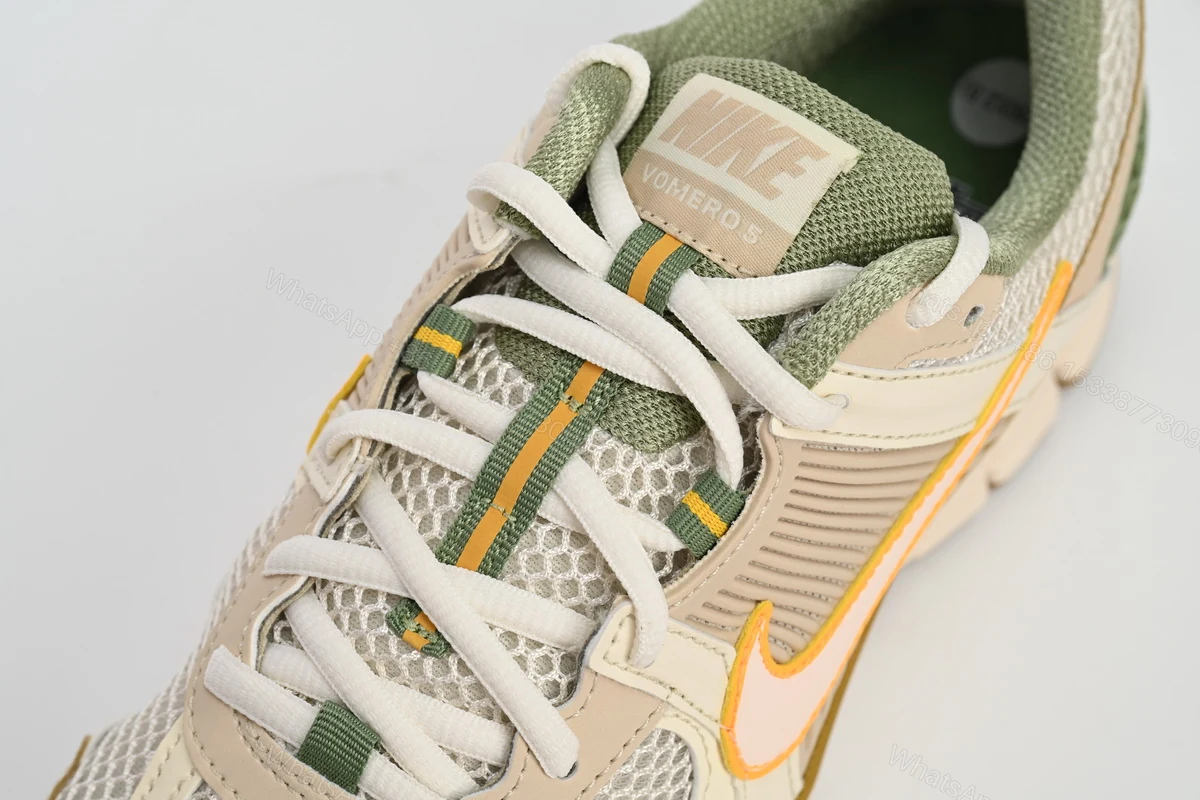 View 7 of Nike Air Zoom Vomero 5 Beige Green FQ6868-181