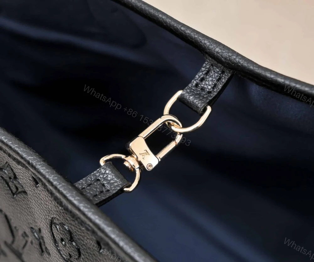 View 6 of Louis Vuitton Neverfull MM Monogram Empreinte Black 31Cm