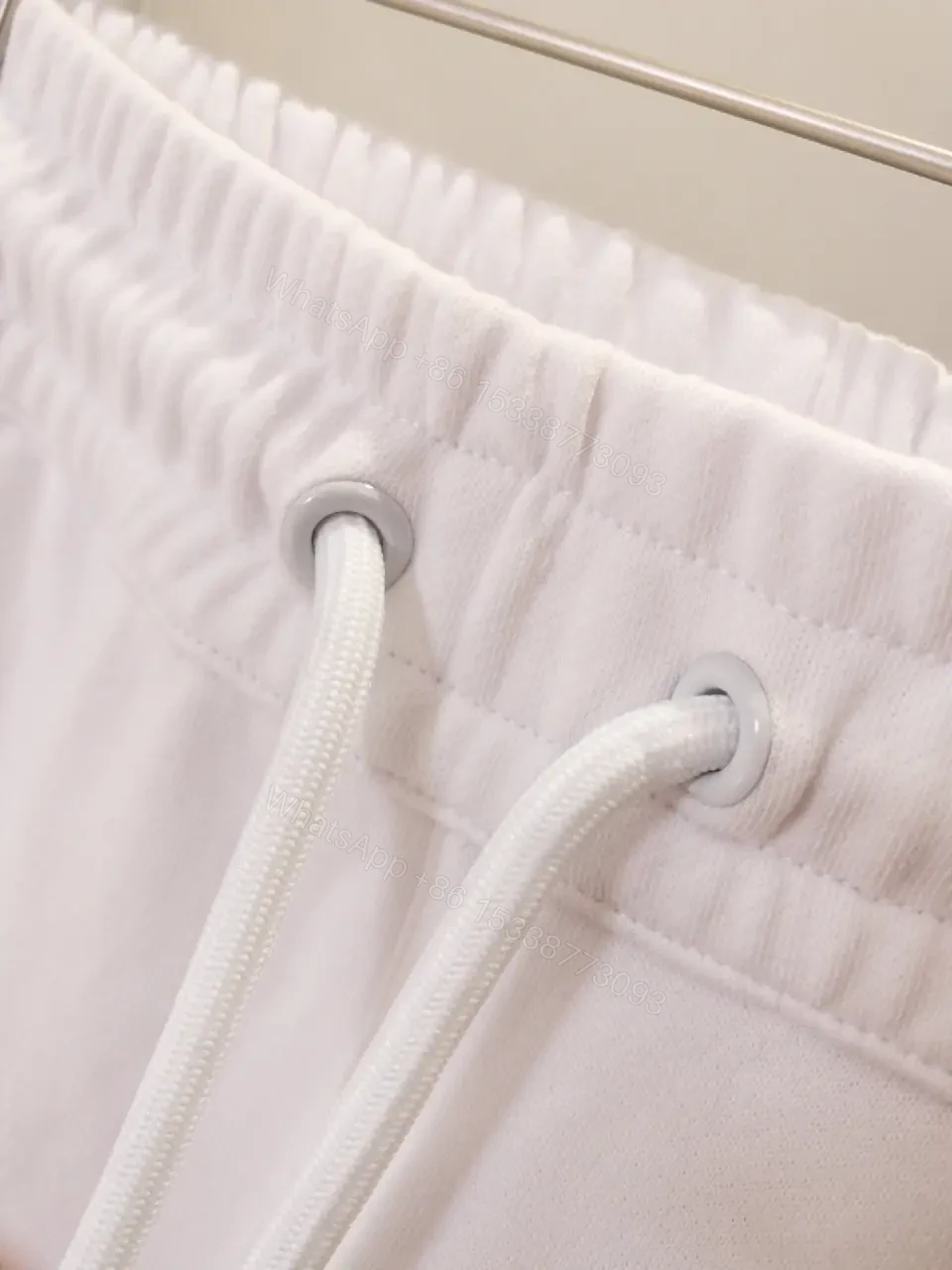 View 12 of Chic Comfort Jogger Pants with Plaid Stripe Details