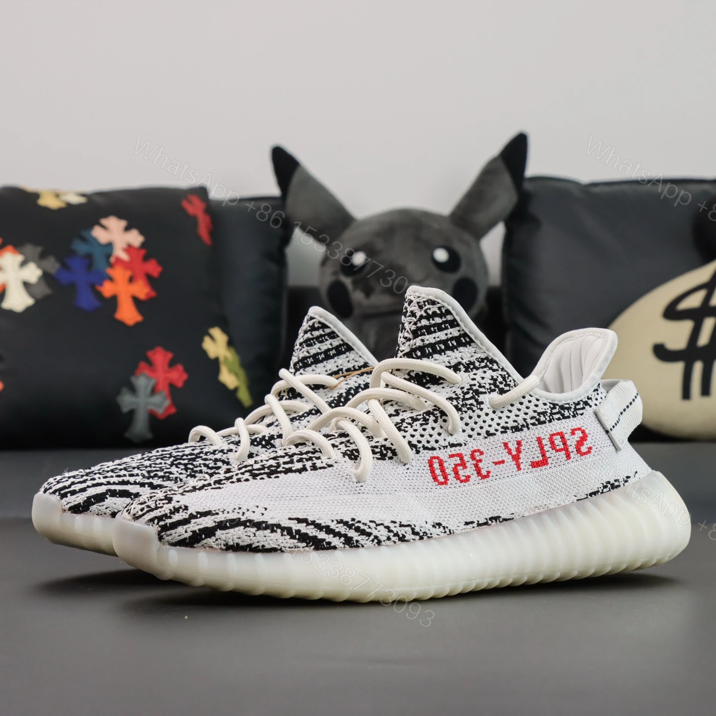 View 9 of Yeezy 350 V2 Boost Zebra Reps