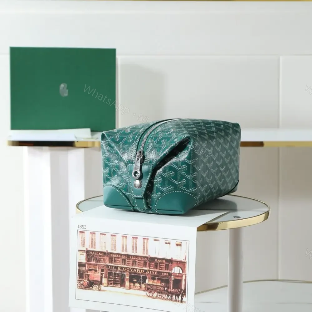 View 3 of 高仿Goyard*BOEING1旅行洗漱包化妝包綠色免檢版