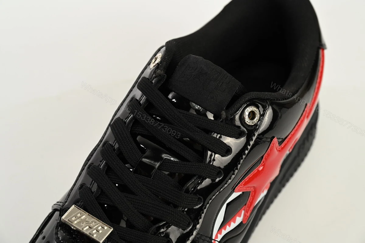 View 9 of A Bathing Ape Bape Sta Low Shark Black