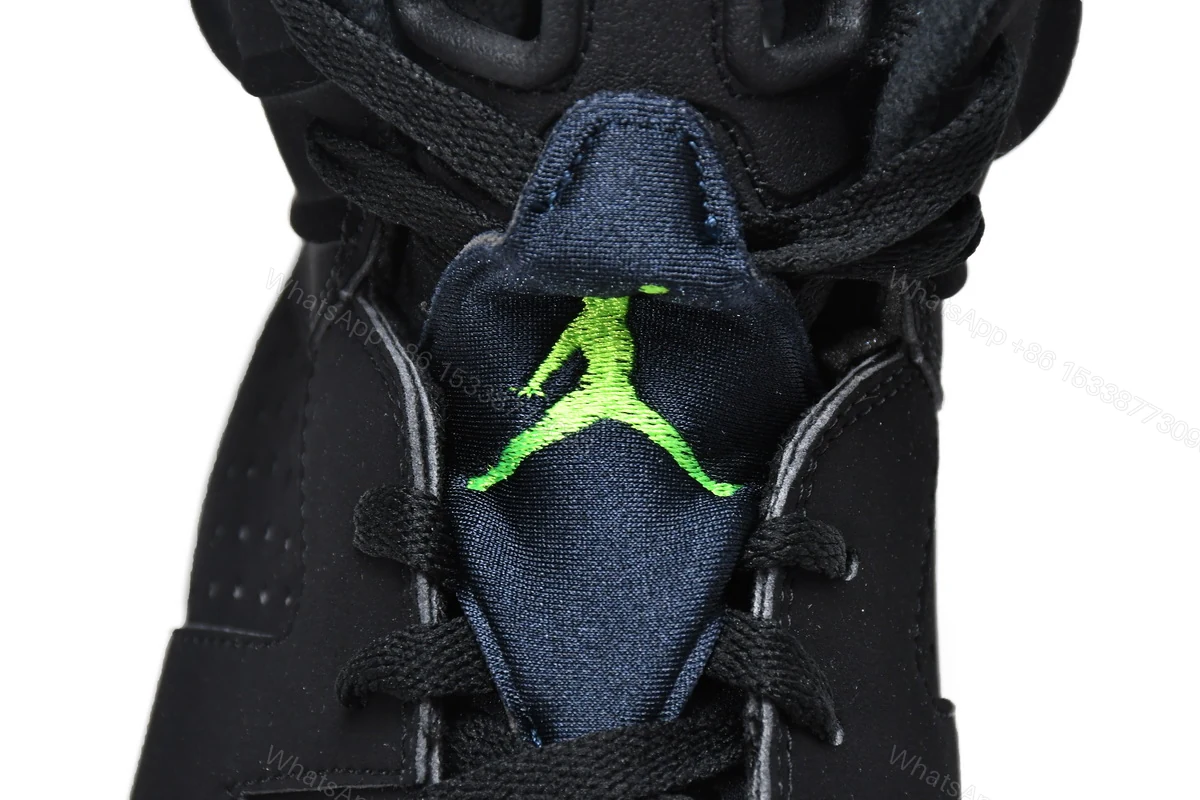 View 7 of Air Jordan 6 Black Green CT8529-003