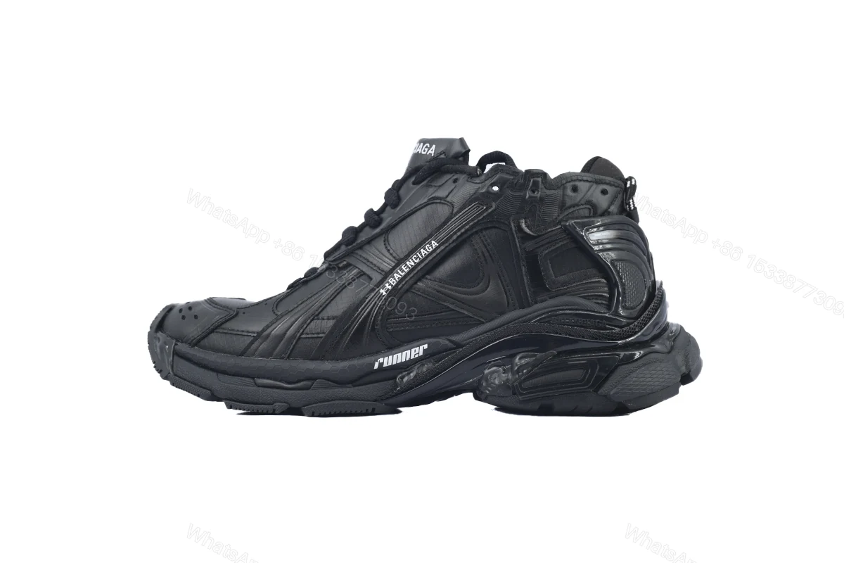 View 8 of Under Armour x Balenciaga Runner Sneaker 'Black' 813793 WRUCU 1000