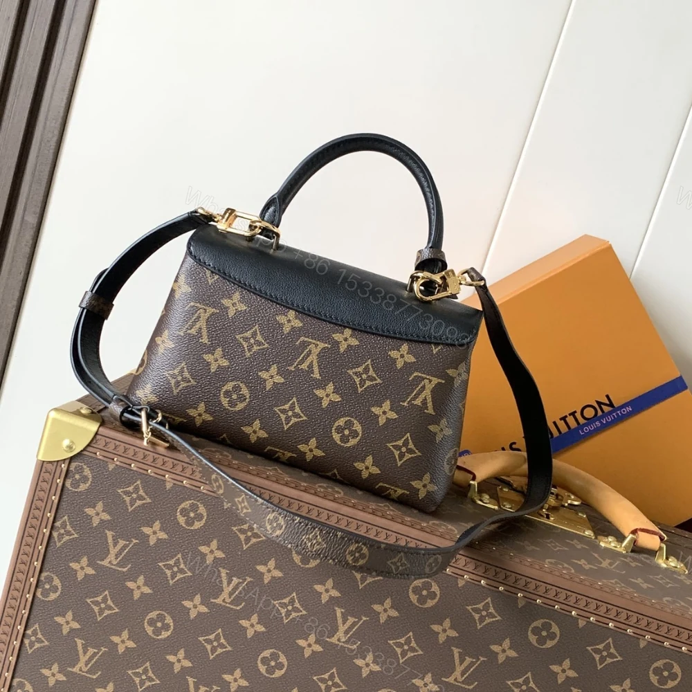 View 4 of Louis Vuitton Madeleine BB Monogram Black 24Cm M27511