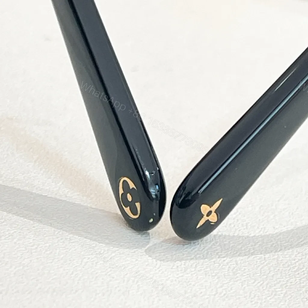 View 8 of Elegant Rose-Tinted Acetate Sunglasses - Classic Luxe Design