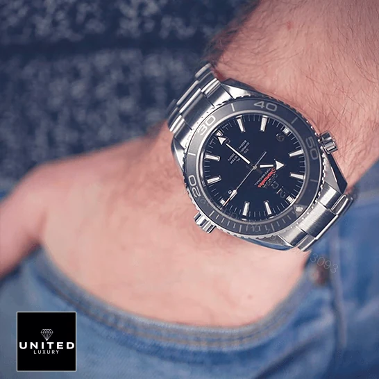 View 8 of Omega Stainless Steel Watch Replica