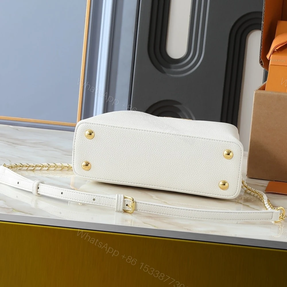 View 5 of Louis Vuitton Capucines BB Snow White 27Cm M55832