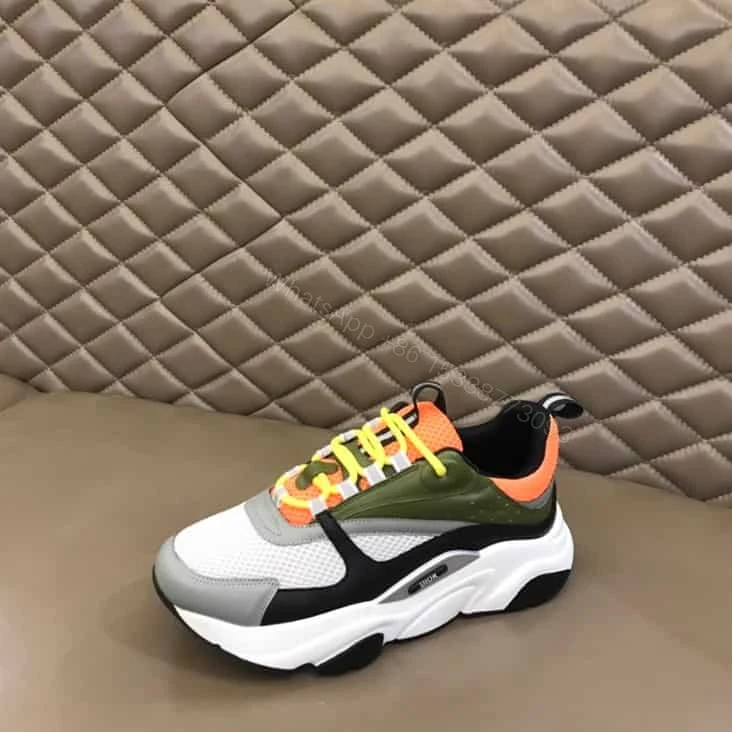 View 3 of B22 SNEAKER TECHNICAL MESH WITH AND CALFSKIN – CD99