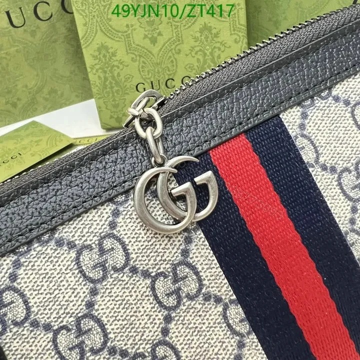 View 6 of Premium Imitation Ophidia Zip Around Wallet with Web ZH34LK