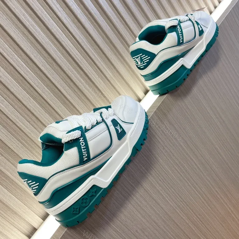 View 6 of Chunky Luxe Trainer: Modern Sculpted Silhouette, LV-Inspired Details