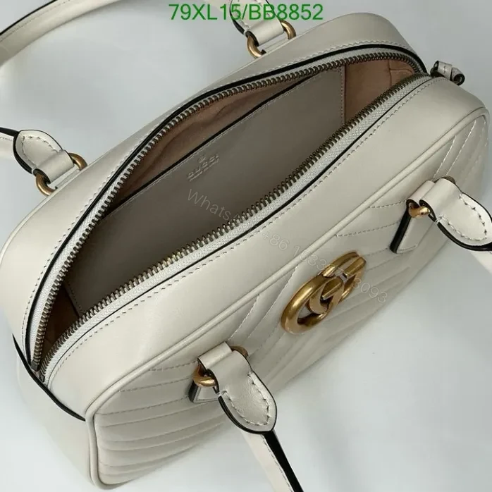 View 14 of Gucci Knock off Marmont Mini Black Leather Bag