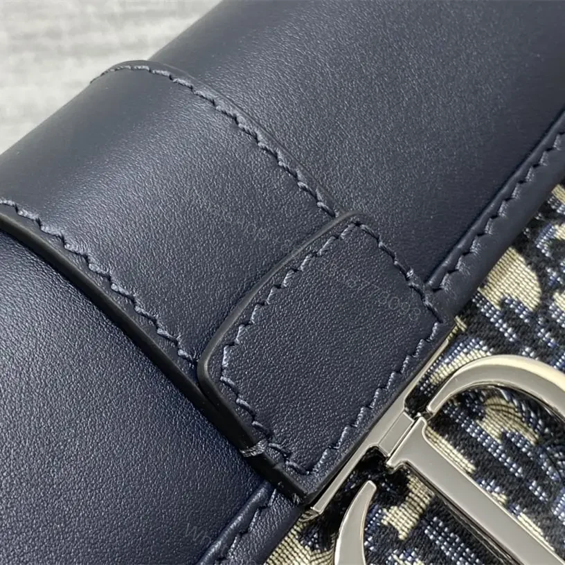 View 6 of 高仿Dior*Montaigne系列M933M928單肩包藍色小號免檢版