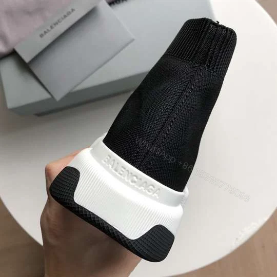 View 8 of BALENCIAGA SPEED 2.0 SNEAKER IN BLACK – BB145