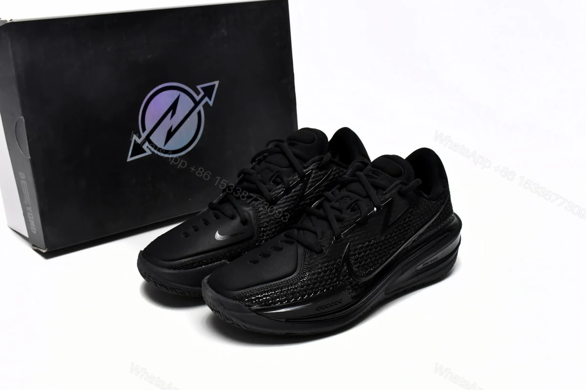 Nike Air Zoom Fake G.T. Cut White Laser All Black DM5039- 002 — view 2