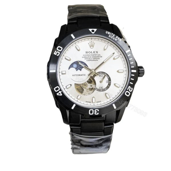 Rolex Oyster Perpetual Cosmograph Moonphase White Dial 40Mm — view 1