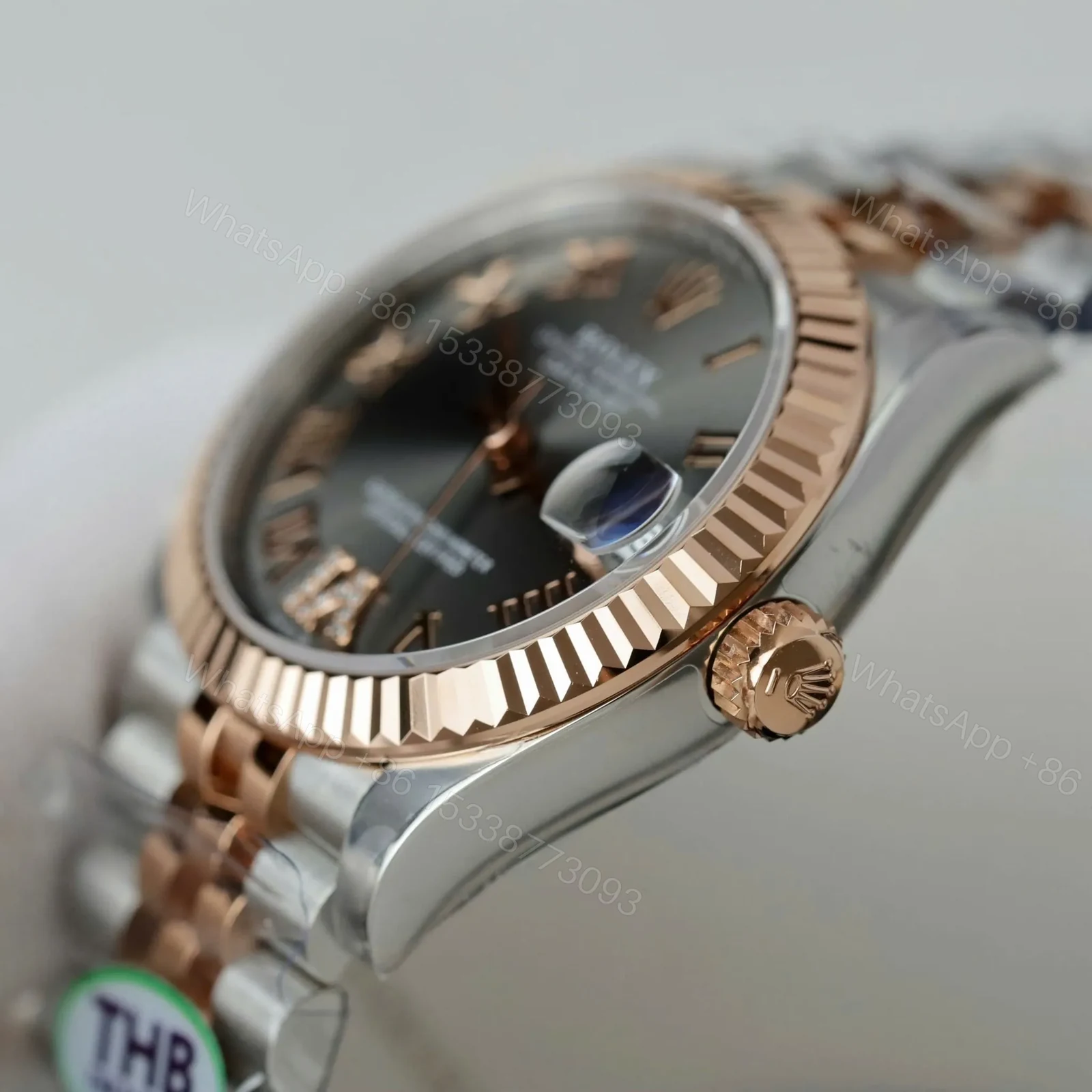 View 3 of Rolex Datejust Slate Diamond Dial 126281RBR-0011 36 mm